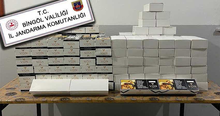 20 BİN ADET BANDROLSÜZ BOŞ MAKARON ELE GEÇİRİLDİ