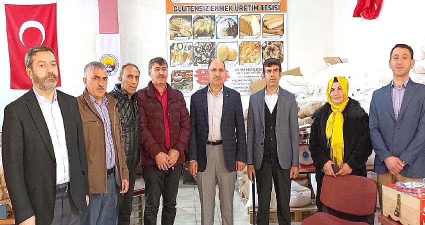 ALPAYA, GLÜTENSİZ EKMEK ÜRETİM TESİSİNİ ZİYARET ETTİ