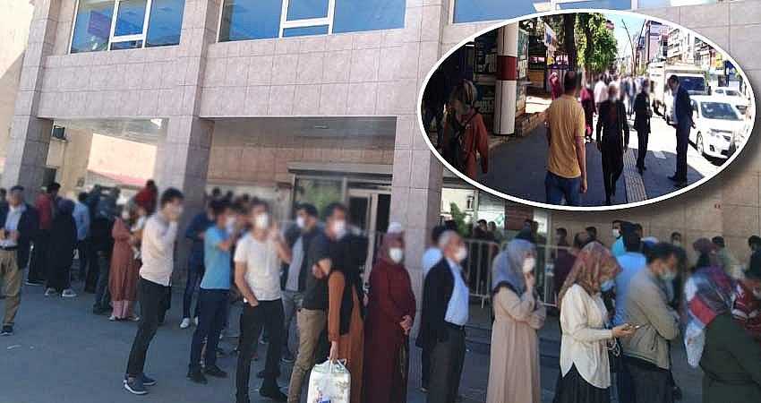 BANKALAR ÖNÜNDE UZUN KUYRUKLAR OLUŞTU