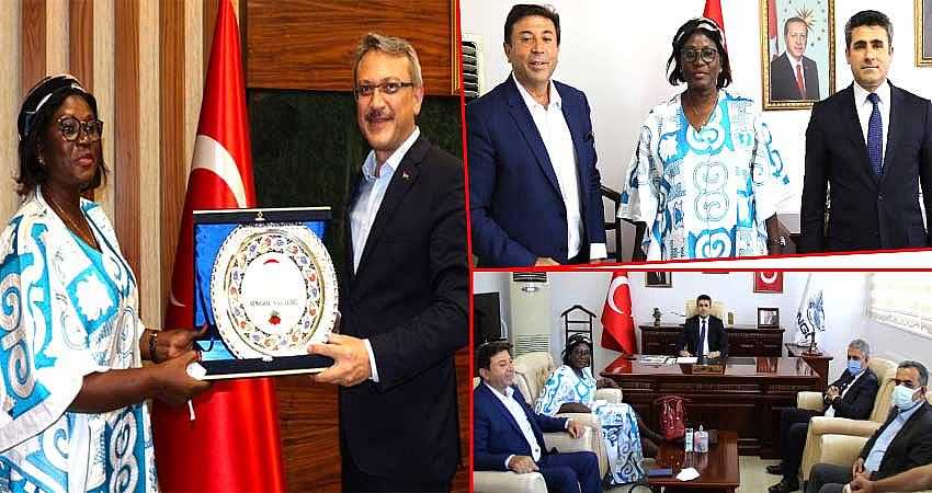 KAMERUNLU BAŞKAN BİNGÖL’DE