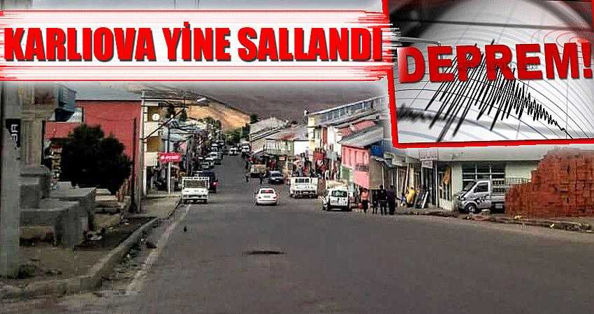 Karlıova’da deprem
