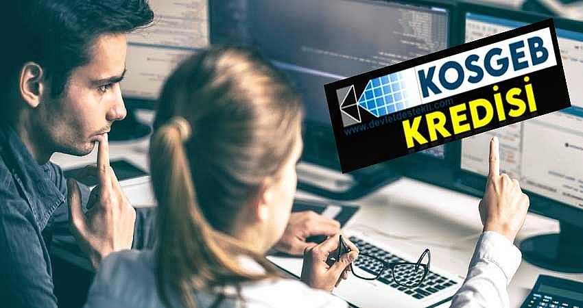 KOSGEB’DEN 3 YIL ÖDEMESİZ KREDİ