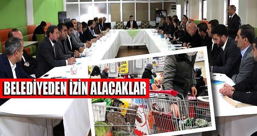 ULUSAL MARKETLER BELEDİYEDEN İZİN ALACAK