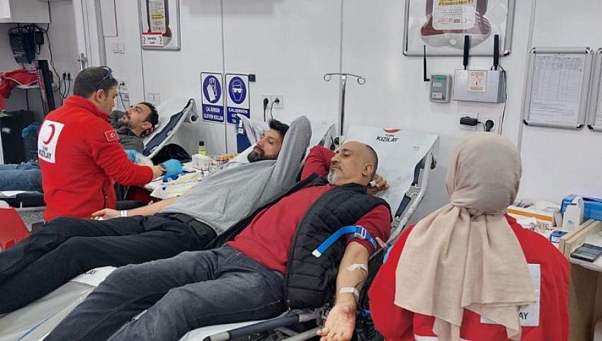 Bingöl Gazeteciler Cemiyeti’nden Kan Bağışı’na Destek