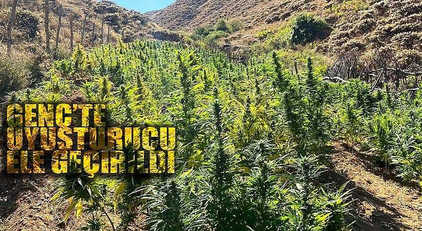 GENÇ’TE UYUŞTURUCU ELE GEÇİRİLDİ